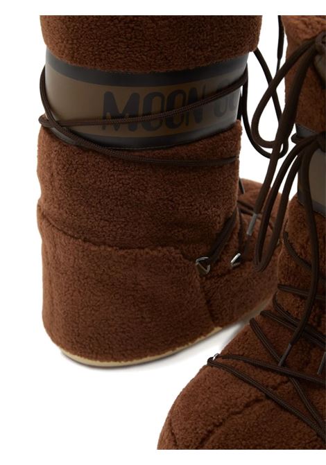 icon fleece boots woman brown MOON BOOT | 80D1403080M004